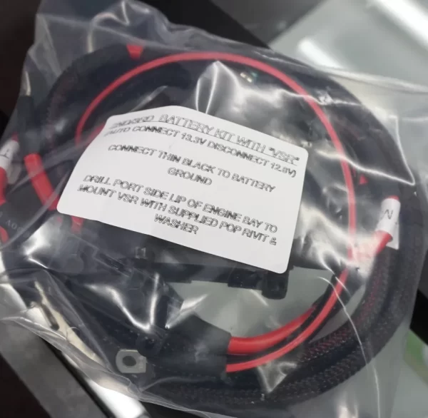 Dual battery cable kit with VSR - Image 2